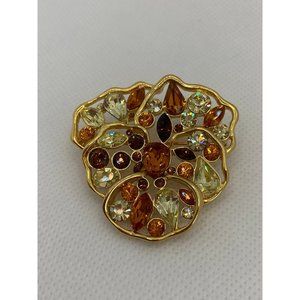 Nolan Miller Pansy Brooch